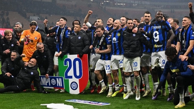 Inter Milan Resmi Rengkuh Gelar Scudetto Usai Kalahkan AC Milan 2-1 dalam Derby della Madonnina di Liga Italia 