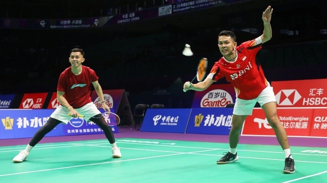 Tim Bulutangkis Indonesia Hadapi Inggris di Piala Thomas 2024, Fajar Alfian: Kami Siap&nbsp;Bertarung!