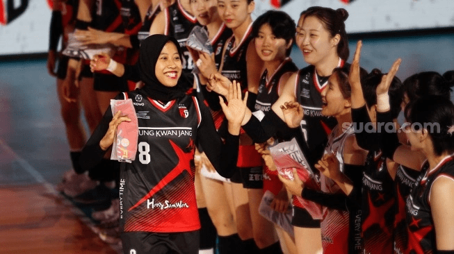 Resmi Perpanjang Kontrak di Red Sparks, Ini Respons Megawati&nbsp;Hangestri