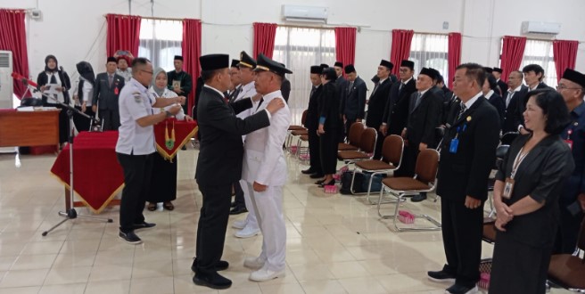 Pelantikan 41 ASN serta Direktur Perumdam Tirta Barito, Pj. Bupati Barsel Sampaikan 4 Pesan&nbsp;Ini