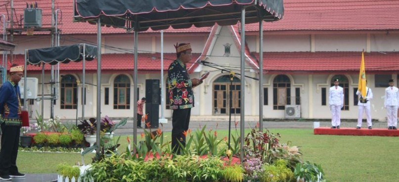 Pemkab Bartim Gelar Upacara HUT ke-67 Provinsi Kalimantan&nbsp;Tengah