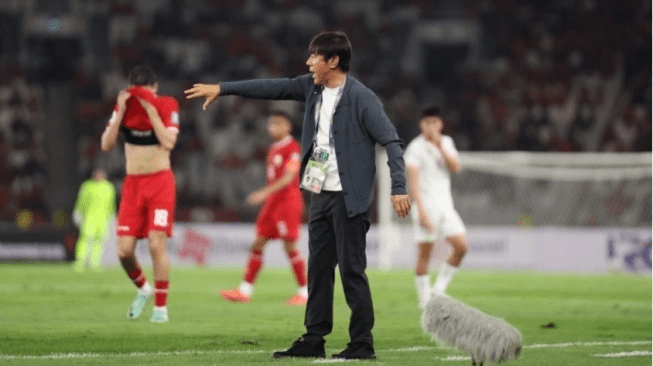 Usai Perpanjang Kontrak, Ini Permintaan Shin Tae-yong Kepada Suporter Timnas&nbsp;Indonesia