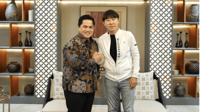 Shin Tae-yong Resmi Perpanjang Kontrak Sebagai Pelatih Timnas Indonesia, Media Korea: Mustahil&nbsp;Sudah…