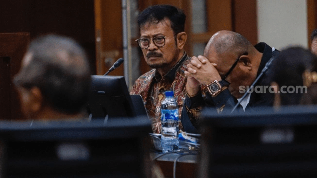 Usai Dituntut 12 Tahun Penjara, SYL Bacakan Nota&nbsp;Pembelaan