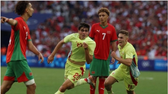 Spanyol Lolos ke Final Olimpiade 2024, Drama di Menit Akhir Bungkam&nbsp;Maroko