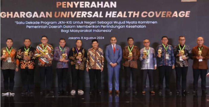 Barito Utara Raih Penghargaan UHC Award 2024, Apresiasi Pemerintah Pusat atas Komitmen&nbsp;Kesehatan