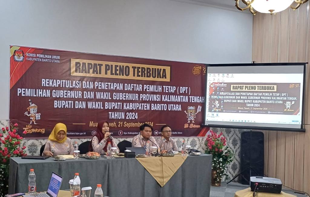 Resmi! KPU Barut Tetapkan DPT Pilkada 2024,&nbsp;Totalnya…
